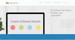 Desktop Screenshot of myjugendhilfe.de